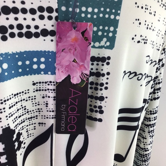 AZALEA | Music All Over Graphic Print Tunic - Picture 11 of 11